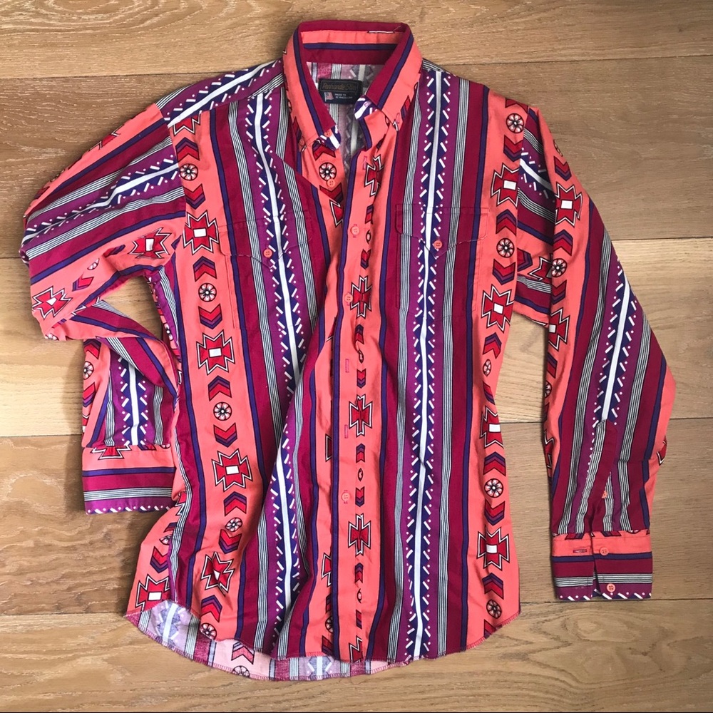 Panhandle Slim vintage western style button up